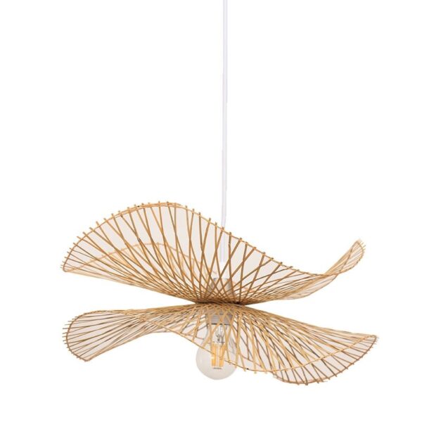 Lustre style chinois en bambou